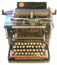 Remington Standard 2 typewriter.